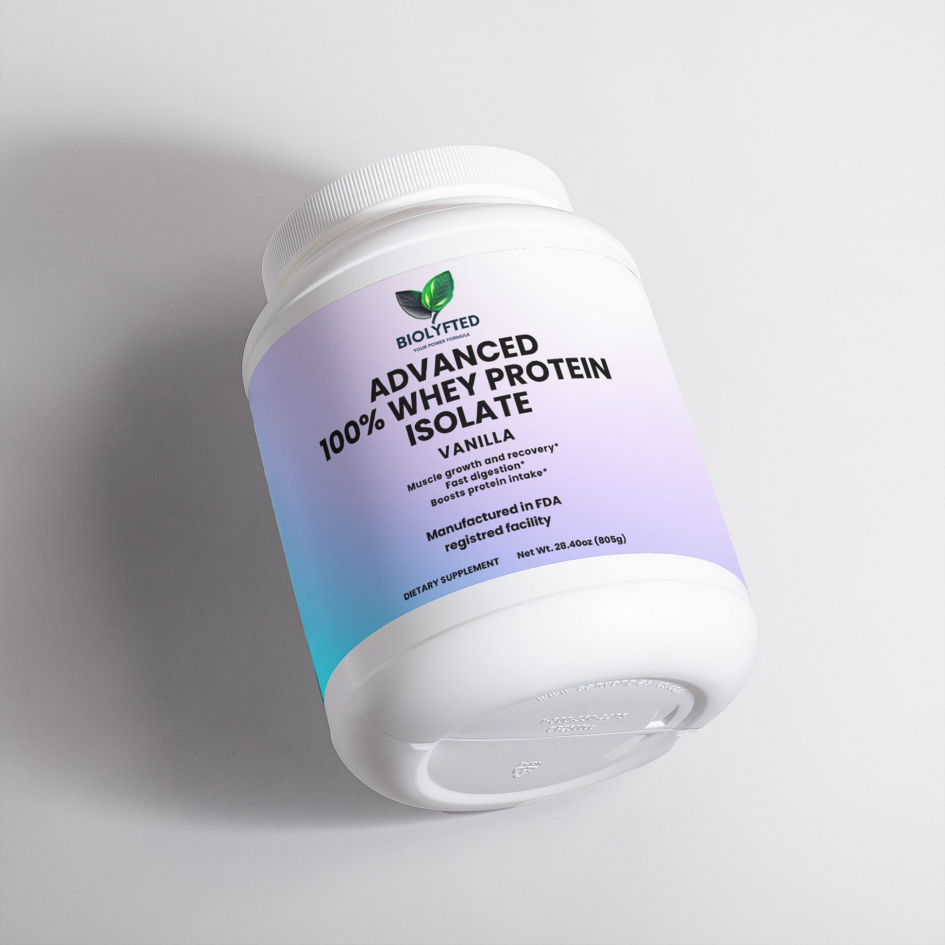 Whey Protein Aislado 100 % Avanzado (vainilla)