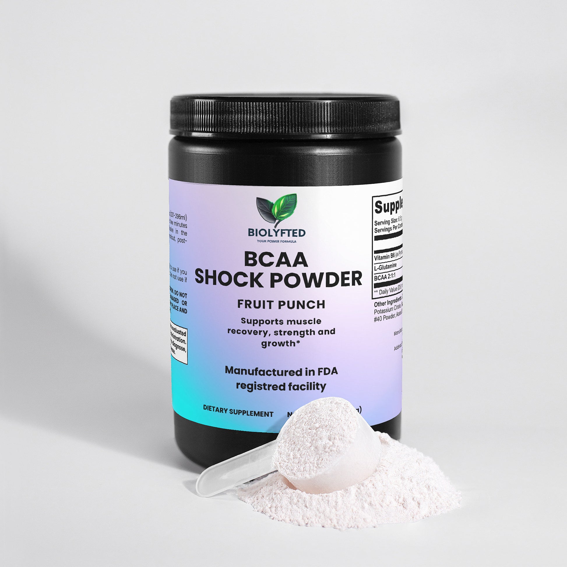 BCAA Shock Powder (Ponche de frutas)