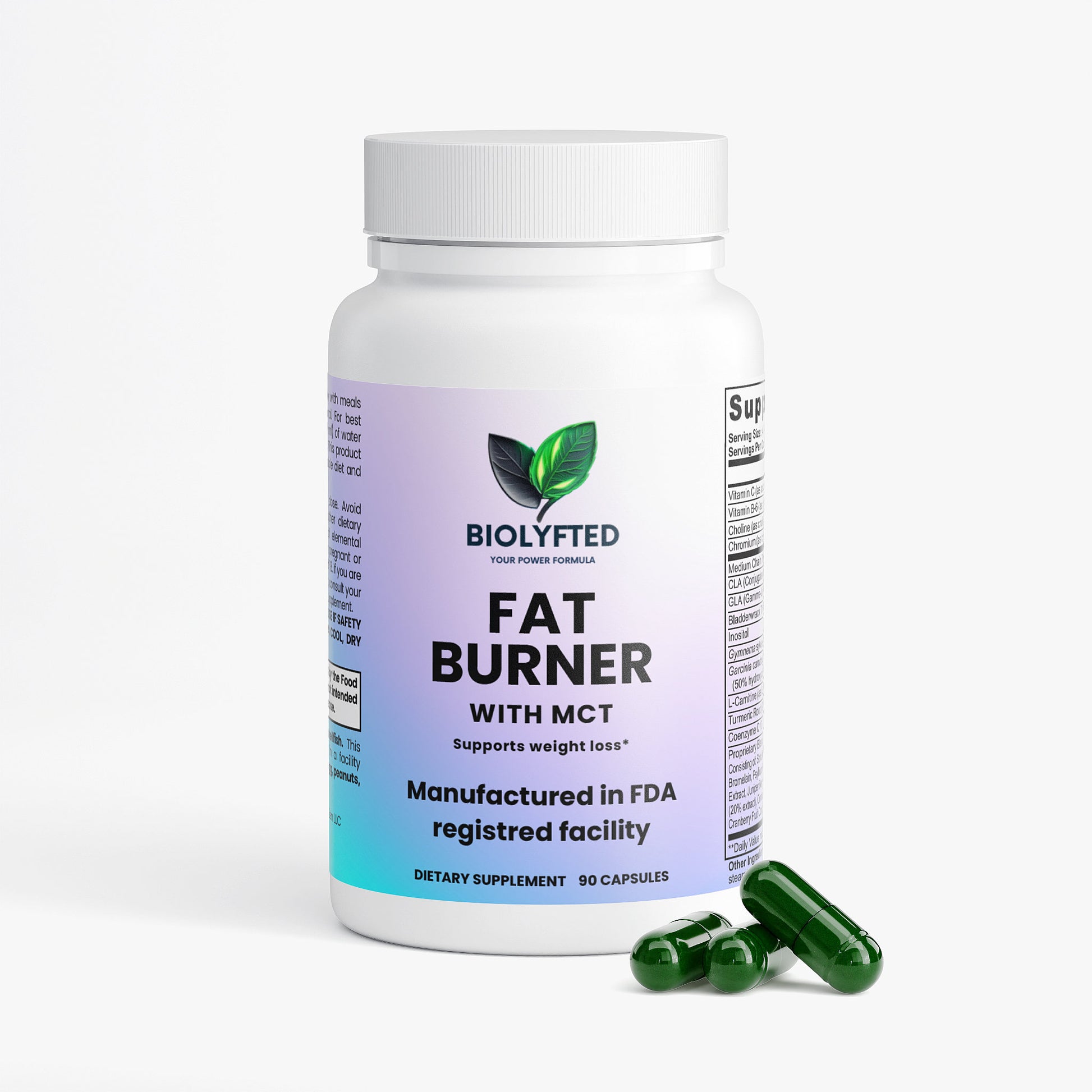 Fat Burner con MCT
