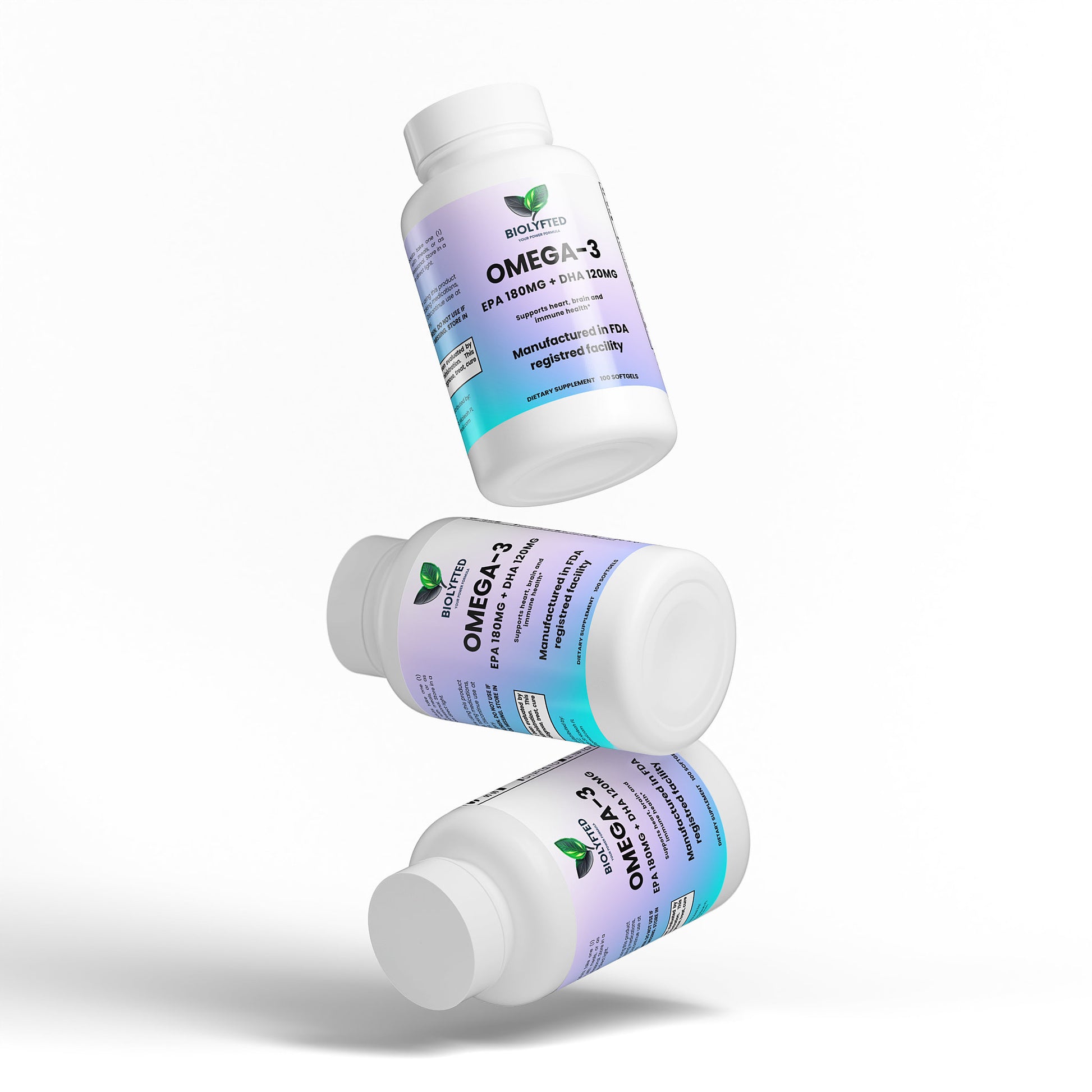 Omega-3 EPA 180 mg + DHA 120 mg