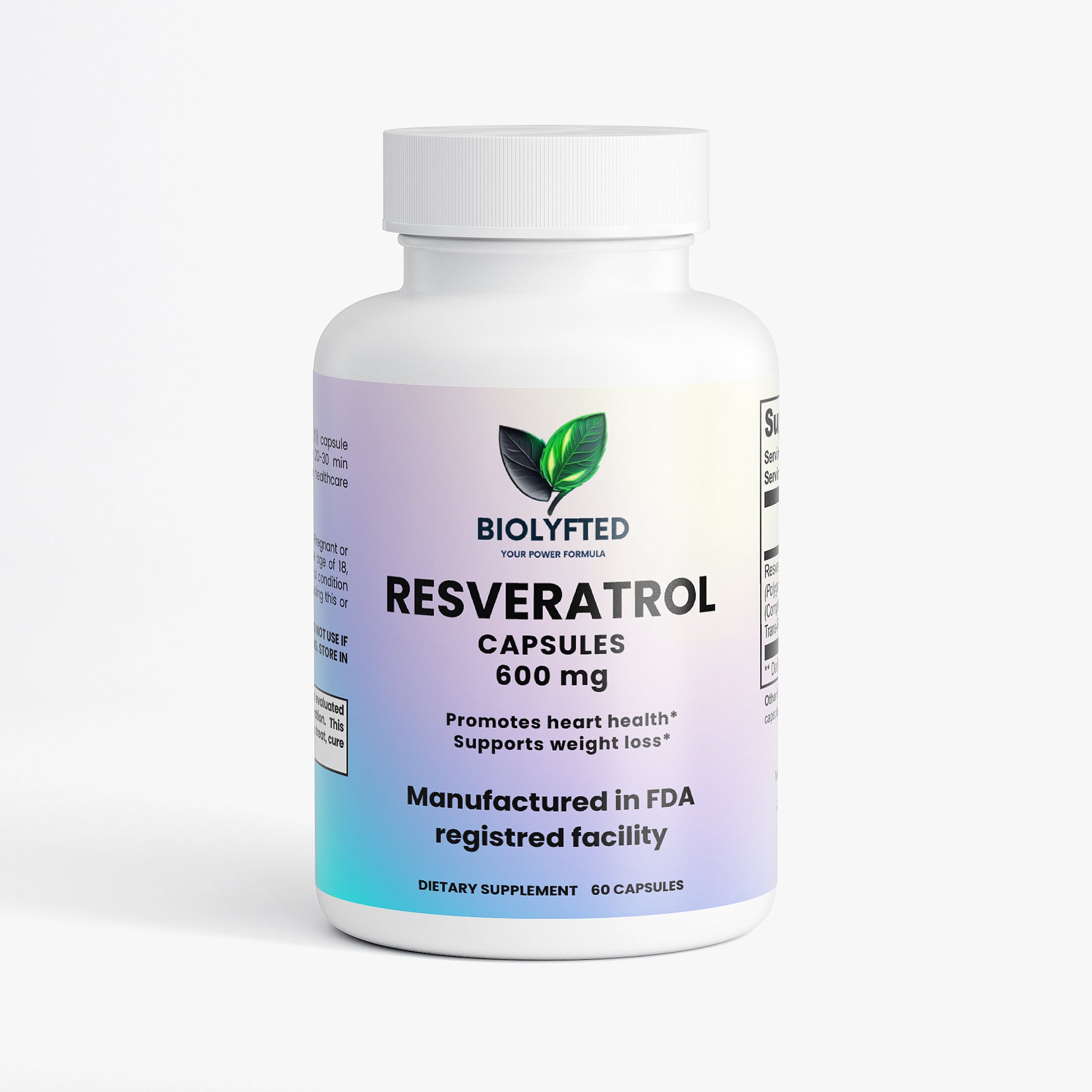 Resveratrol 50% 600 mg